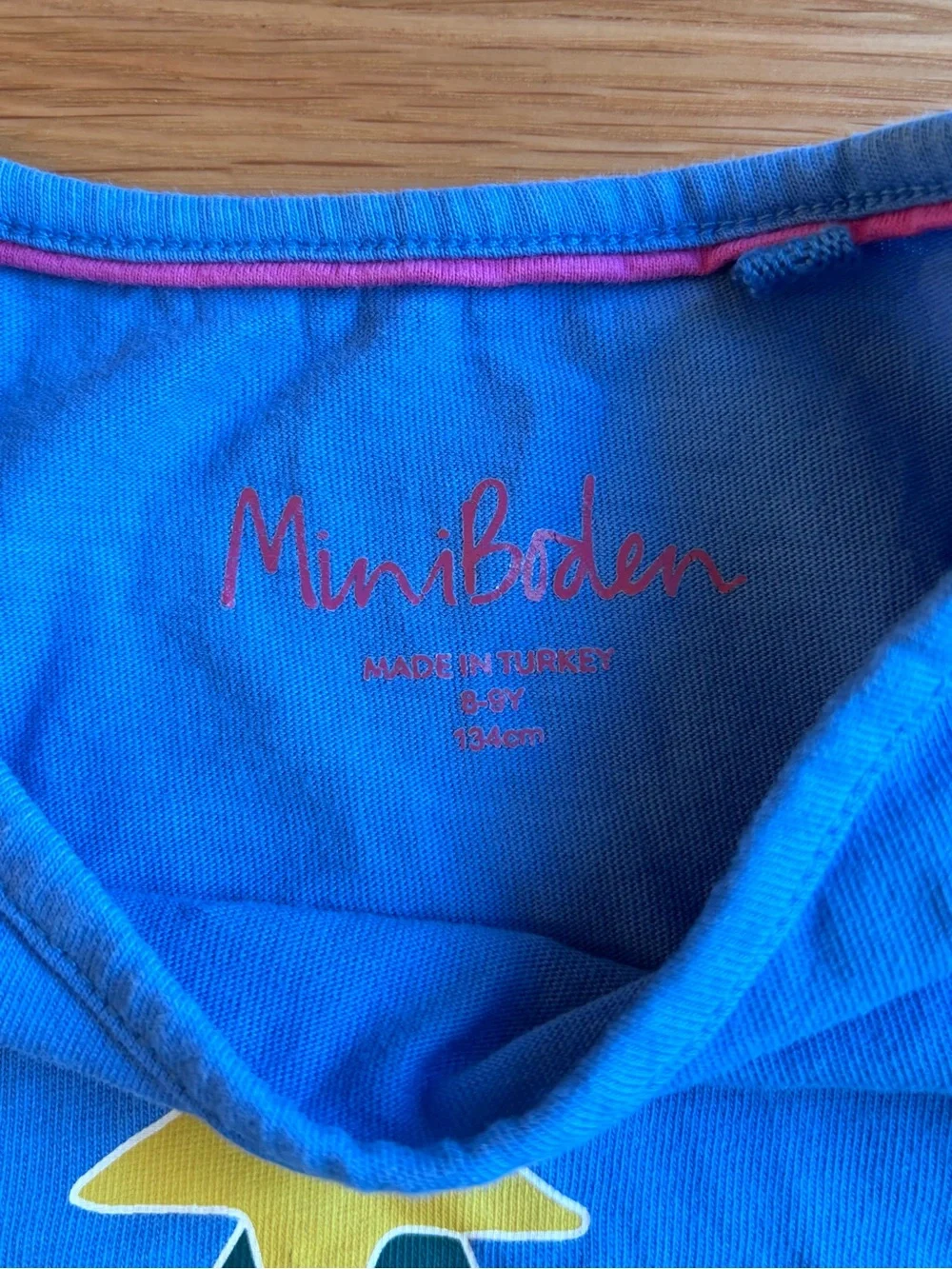 Mini Boden bright blue